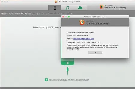 Tenorshare iOS Data Recovery 6.6.0.6 Mac OS X