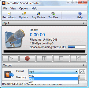 NCH RecordPad v4.02