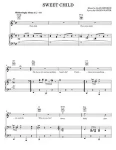 Sweet Child (from The Little Mermaid: A Broadway Musical) - Alan Menken, The Little Mermaid Musical (Piano-Vocal-Guitar)