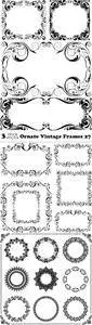 Vectors - Ornate Vintage Frames 27