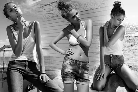 Frederikke Winther - Saint Tropez Jeans Spring-Summer 2013