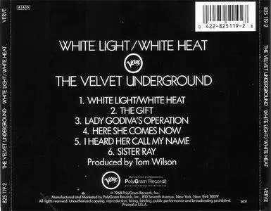 The Velvet Underground - White Light/White Heat (1968) {1986 PolyGram} **[RE-UP]**