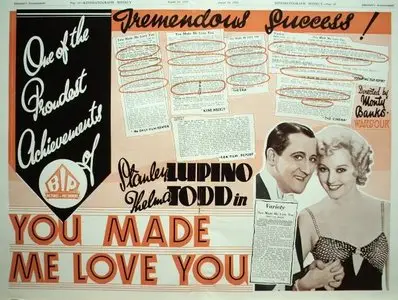 You Made Me Love You (1933)