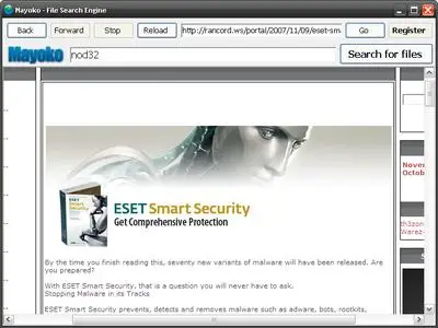 RapidShare Database Searcher