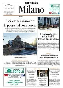 la Repubblica Milano - 22 Agosto 2022