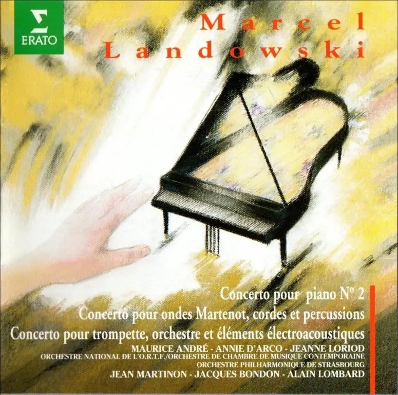 Marcel Landowski (1915-1999): Piano Concerto No. 2 - Ondes Martenot Concerto - Trumpet Concerto