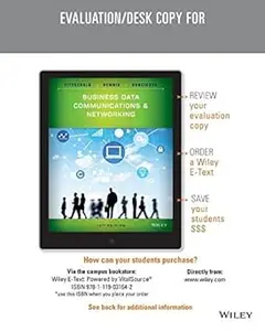 Business Data Communications and Networking, Twelth Edition Evaluations Copy Ed 12