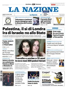 La Nazione La Spezia - 22 Settembre 2025