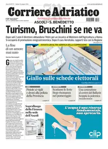 Corriere Adriatico Ascoli - 22 Giugno 2024