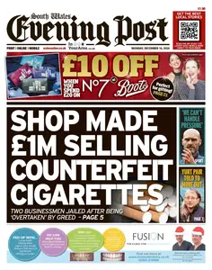 South Wales Evening Post - 16 December 2024