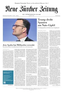 Neue Zurcher Zeitung International - 26 Juni 2025