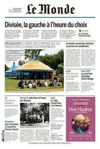 Le Monde du Jeudi 18 Juillet 2024