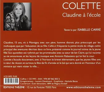 Colette, "Claudine à l'école"
