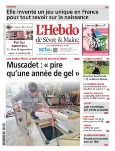 L'Hebdo de Sèvre et Maine - 26 Septembre 2024