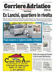 Corriere Adriatico Ancona - 9 Luglio 2025