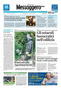 Messaggero Veneto Udine - 29 Settembre 2024