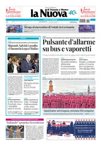 La Nuova di Venezia e Mestre - 21 Dicembre 2024