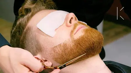 Short Beard - Full Beard fade | Step by Step barber