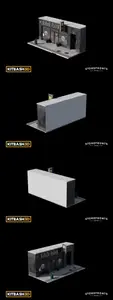 Kitbash: Storefronts - Burger Heaven 3D 6DY6TKF