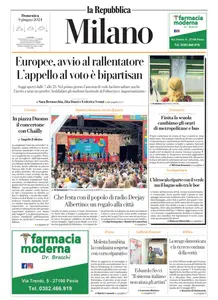 la Repubblica Milano - 9 Giugno 2024