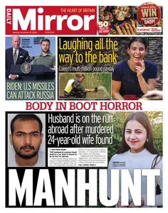 Daily Mirror - 18 November 2024