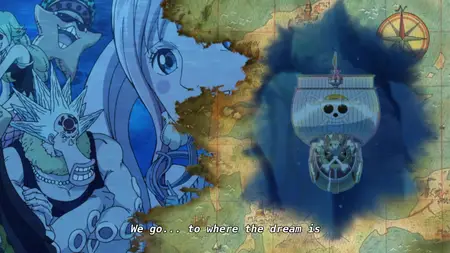 One Piece (1999 S15E27 The Heros Last Moments! The Impact of Tigers Truth Koten Gars