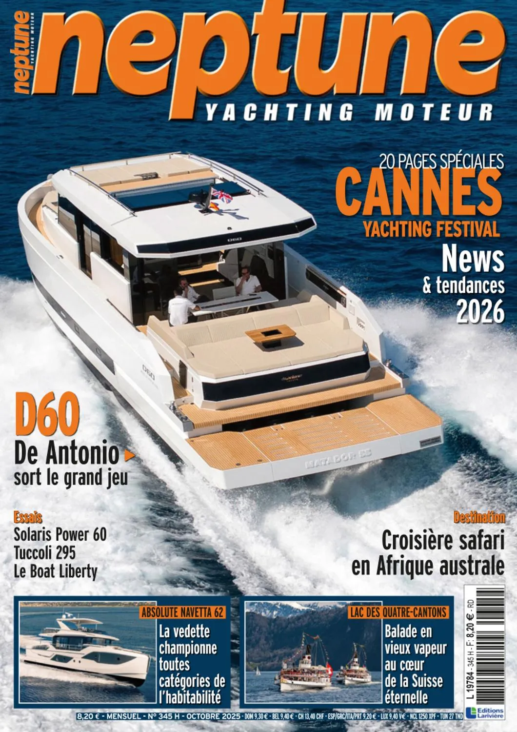 Neptune Yachting Moteur N.345 - Octobre 2025