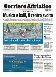 Corriere Adriatico Macerata - 22 Settembre 2025