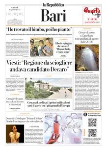 la Repubblica Bari - 1 Agosto 2024