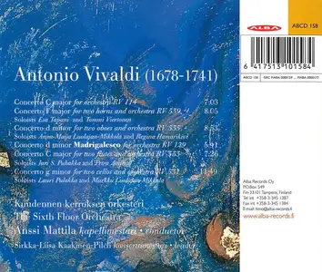 Anssi Mattila, The Sixth Floor Orchestra - Antonio Vivaldi: Six Concertos (2001)