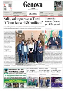 la Repubblica Genova - 10 Giugno 2025