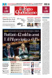 Il Fatto Quotidiano - 31 Luglio 2025
