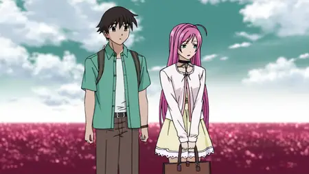 Rosario + Vampire (2008 S01E09 Summer Break and a Vampire Exp