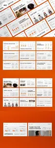 White Modern Creative Business Plan PPT