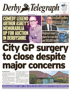 Derby Telegraph - 15 October 2025