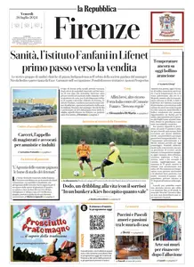 la Repubblica Firenze - 26 Luglio 2024