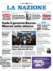 La Nazione Lucca - 9 Settembre 2025