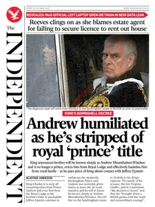 The Independent - 31 October 2025