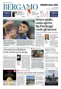 Corriere della Sera Bergamo - 15 Ottobre 2025