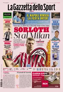 La Gazzetta dello Sport - 25 Aprile 2026