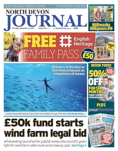 North Devon Journal - 25 September 2025