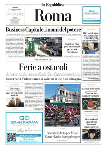 la Repubblica Roma - 27 Maggio 2024