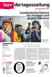 taz die tageszeitung  - 20 Dezember 2021