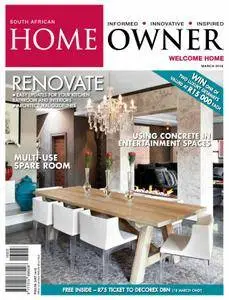 South African Home Owner - March 01, 2016