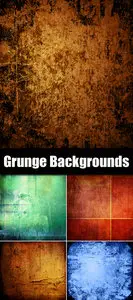 Stock Photo - Color Grunge Backgrounds 3