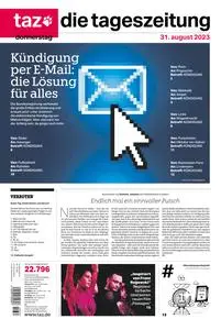 taz die tageszeitung  - 31 August 2023