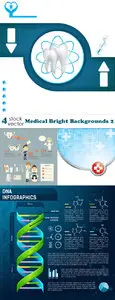 Vectors - Medical Bright Backgrounds 2