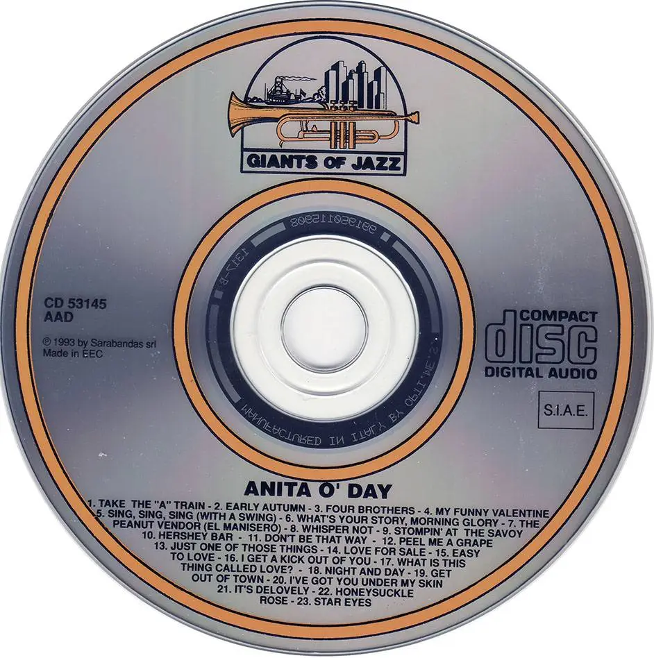 Anita O'Day - Anita O'Day 1956-1962 (1993) / AvaxHome
