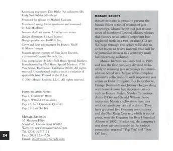 Paul Chambers - Mosaic Select 5 (1956-59) [3CD BoxSet] {2003 Mosaic Records} [re-up]