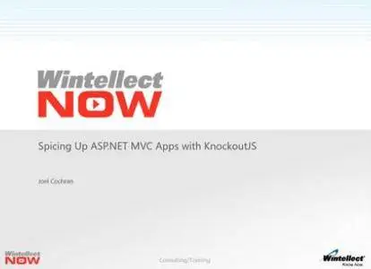 Spicing Up ASP.NET MVC Apps with KnockoutJS